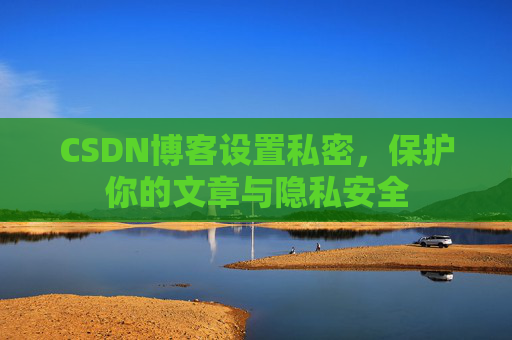 CSDN博客设置私密，保护你的文章与隐私安全